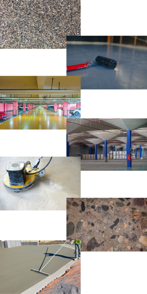 industrial concrete flooring types